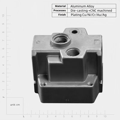 Customized Aluminum Die Casting Auto Parts High Production Efficiency and Strong Corrosion Resistance