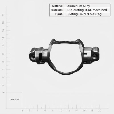 Strong Corrosion Resistance Aluminium Alloy Die Casting Parts for OEM Customized Machinery