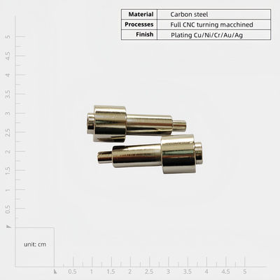 Professional Satin Nickel Finish CNC Turning Parts Copper Material Capabilities