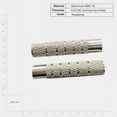 Knurled Handles And Knobs Aluminum Alloy Blind Hole Hand Nuts with Swivel Insert Nut