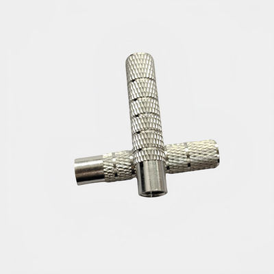Knurled Handles And Knobs Aluminum Alloy Blind Hole Hand Nuts with Swivel Insert Nut