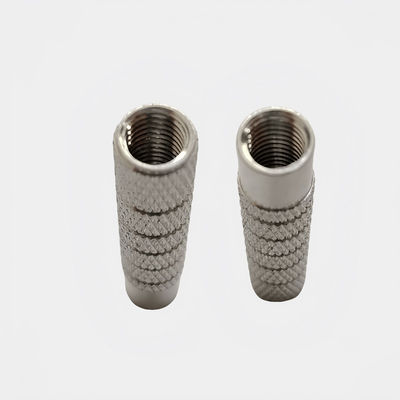 Knurled Handles And Knobs Aluminum Alloy Blind Hole Hand Nuts with Swivel Insert Nut