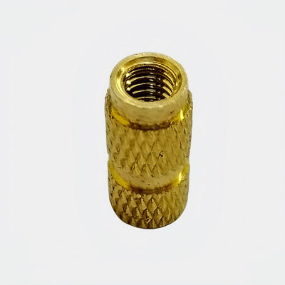 CNC Turning Parts Knurled Handles and Knobs Satin Nickel Finish Knurled Nuts