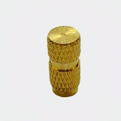 CNC Turning Parts Knurled Handles and Knobs Satin Nickel Finish Knurled Nuts