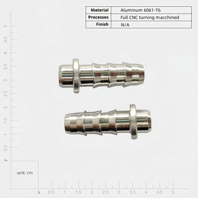 OEM Micro Machining Services Silver CNC Machined Stainless Steel Aluminum Rivets