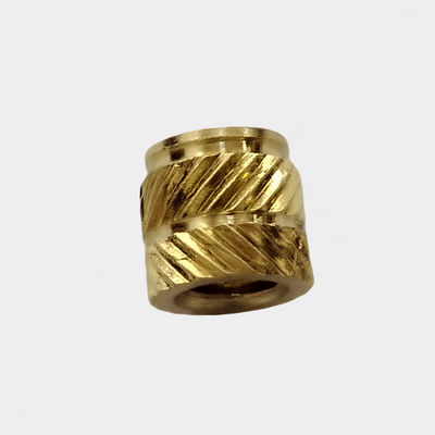 Injection Molded Knurled Nut Screw With Embedded Copper Heat Set Copper Inlays And Inserts For M2 M3 M4 M5 M6 M8 Nuts