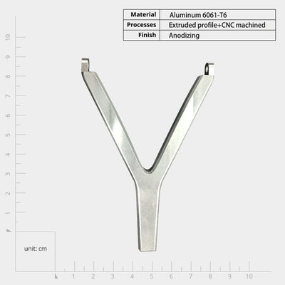 CNC Machining Aluminum Structural Parts Aluminum Prototype Machining Milling Services
