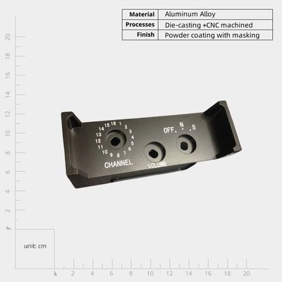 Aluminum Die Casting Part Die Casting Housing Enclosure For Communication Equipment