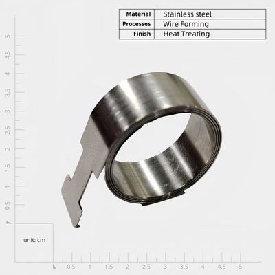 Custom Metal Flat Torsion Fan Spring Constant Force Compression Spring Retractable Clock Springs Manufacturer
