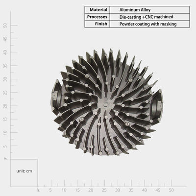 Customized Hardware Electronics Industry Bean Bulb Holder Aluminum Alloy Black Anodized Parts CNC Machining