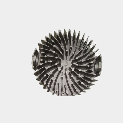 Customized Hardware Electronics Industry Bean Bulb Holder Aluminum Alloy Black Anodized Parts CNC Machining