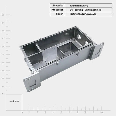 Die Cast CPU Heatsink Cooler Extruded Customized Profiles Aluminum Radiator