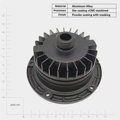 Excellent Corrosion Resistance Die Cast Aluminum Heat Sink Housing For In Electronic Devices