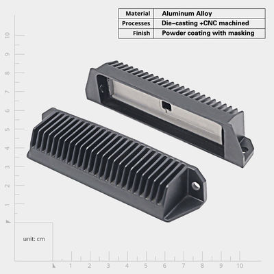 Lightweight Versatile Aluminum Heat Sink With High Thermal Conductivity