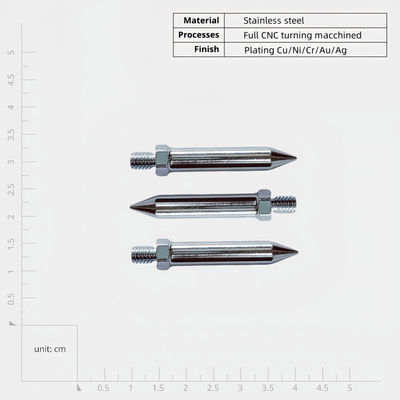 Smooth Matte or Glossy Finish CNC Turning Parts with Custom Roughness
