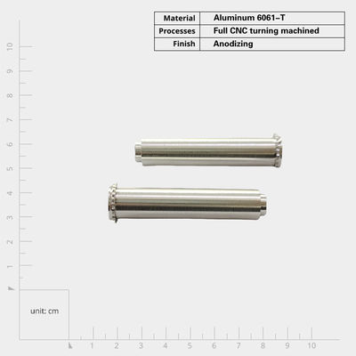 Engraved Logo and Matte Finish CNC Machining for Non-Standard Metal Shaft Shaped Parts