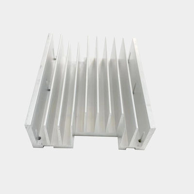 Customized CNC Machining Parts CNC Machined Aluminum Cooling Fins  5mm Fin Height 2mm Fin Pitch