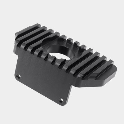 Rectangular Precision CNC Machined Heat Absorbers With Anodized Finish