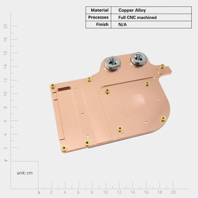 Advanced Conduction Finned Cold Plate Heat Sink with Screw Mounted Installation
