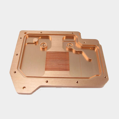 Advanced Conduction Finned Cold Plate Heat Sink with Screw Mounted Installation