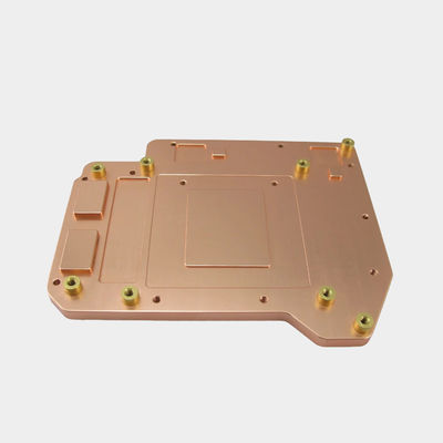 Advanced Conduction Finned Cold Plate Heat Sink with Screw Mounted Installation