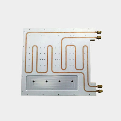 Thermal Conductivity Chilled Metal Cold Plate Heat Sink With Liquid Cooling System