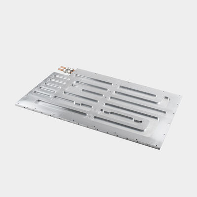 Aluminum Screw Mounting Cold Plate Heat Sink with High Thermal Conductivity and Flow Rate