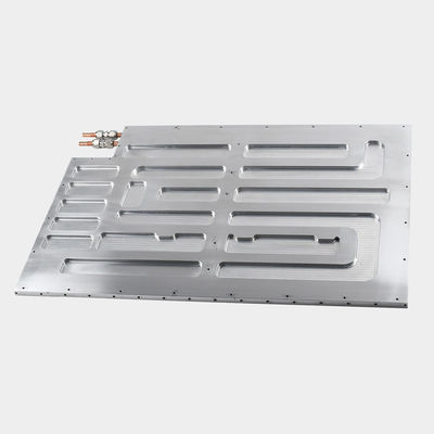Aluminum Screw Mounting Cold Plate Heat Sink with High Thermal Conductivity and Flow Rate
