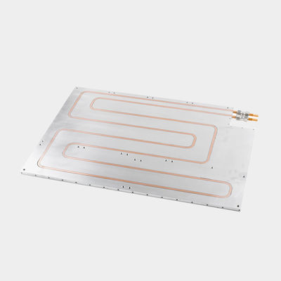 Aluminum Screw Mounting Cold Plate Heat Sink with High Thermal Conductivity and Flow Rate