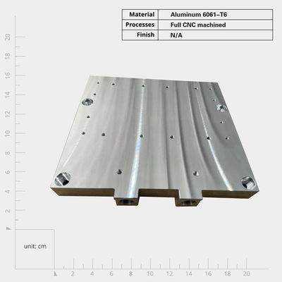 Conduction Heat Dissipation Cold Plate With Screw Or Welding Mounting