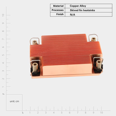 Professional Copper Skiving Fins Heat Sinks Supplier Aluminum Extrusion Profiles