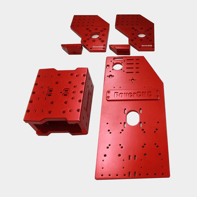 Customized Anodized Aluminum CNC Machined Electrical Mounting Plate with High Durability