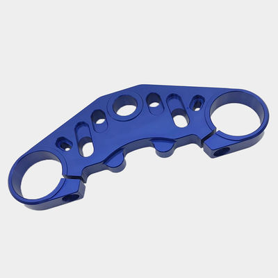 OEM CNC Forging Aluminum Alloy Upper CNC Machined Motorcycle Top Triple Clamp Upper Fork Holder Panel