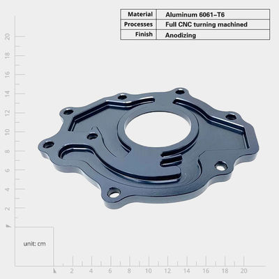 Anodized Brushed Aluminum Decorative Panel For Electronic Enclosure Screw Mount