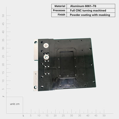 Corrosion Resistant Lightweight Aluminum Front Panel With Anodized Surface Treatment