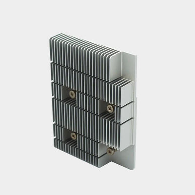 Sleek Anodized Aluminum Extrusion Heat Sinks Customized with Screw Mount Corrosion Resistance