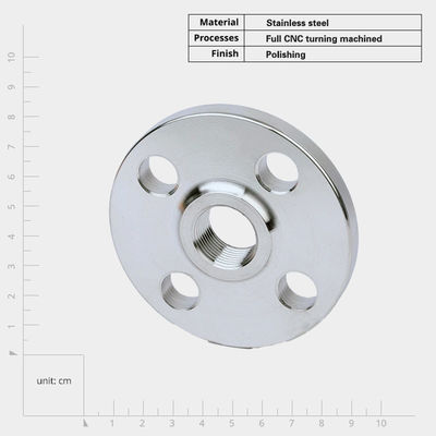 Custom Made F304 304L 310H 316 Stainless Steel Puddle Flange DN65 PN16 904L Polishing