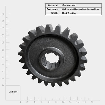 Customized Stainless Steel Spiral Bevel Gears Set for Machine Accessory Flatness ±0.01mm
