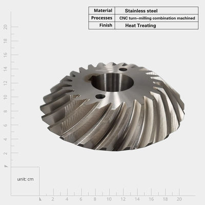 Customized External Cast Gear Pinion And Spiral Bevel Gear For Electric Cars