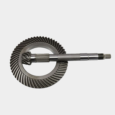 CNC Custom Spiral Bevel Gear Set Stainless Steel Carbon Steel Material for Hydraulic System