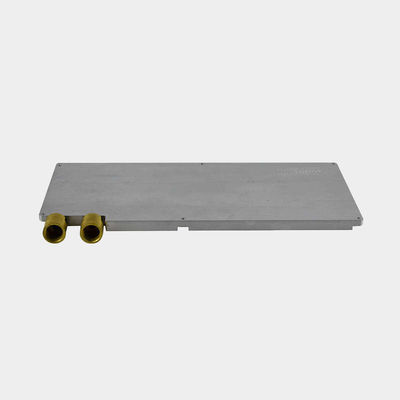 Aluminum Cold Plate Heat Sink with High Flow Rate and Screw Mounting Method