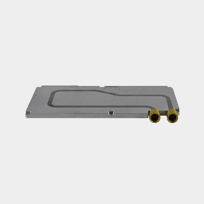 Aluminum Cold Plate Heat Sink with High Flow Rate and Screw Mounting Method