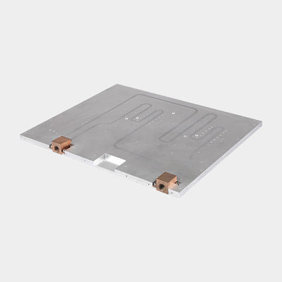 Copper Pipe Aluminium Liquid Cooler Heat Sink Water Cooling Block Heatsink For Inverter