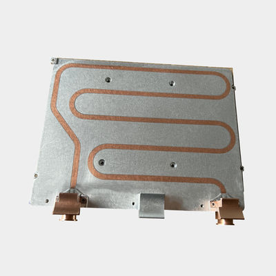 Copper Pipe Aluminium Liquid Cooler Heat Sink Water Cooling Block Heatsink For Inverter