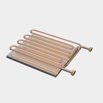 Screw Mounted Aluminum Cold Plate Heat Sink for Optimized Heat Transfer
