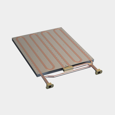 Screw Mounted Aluminum Cold Plate Heat Sink for Optimized Heat Transfer