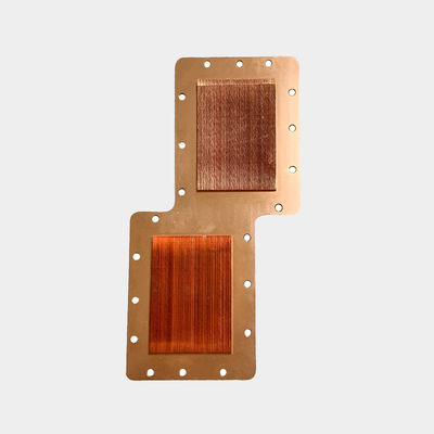 Customized Thermal Conductivity Copper Skived Fin Heat Sink With Low Thermal Resistance