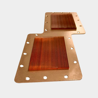 Customized Thermal Conductivity Copper Skived Fin Heat Sink With Low Thermal Resistance