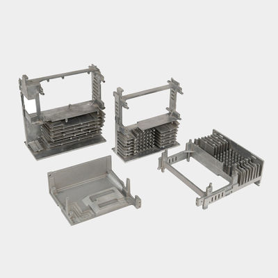 Customized OEM Aluminum Die Casting Radiator Die Cast Heat Sink Versatile Thermal Conductivity