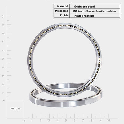 Thin Wall Deep Groove Ball Bearing with CNC Machining Processing Type